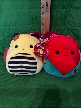 #1366-SquishMallows-Sunny and Walsh-Set of 2- NWT